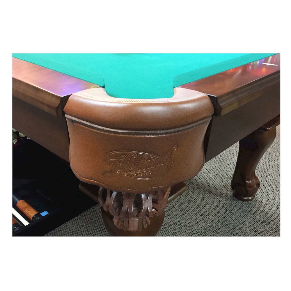 Baylor University 8' Pool Table with a Navajo Finish. Picture 5