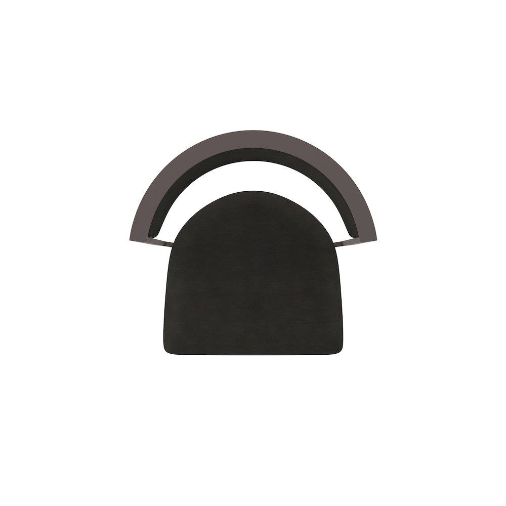Swivel Bar Stool with Bronze Finish and Canter Espresso Seat and Back. Picture 3