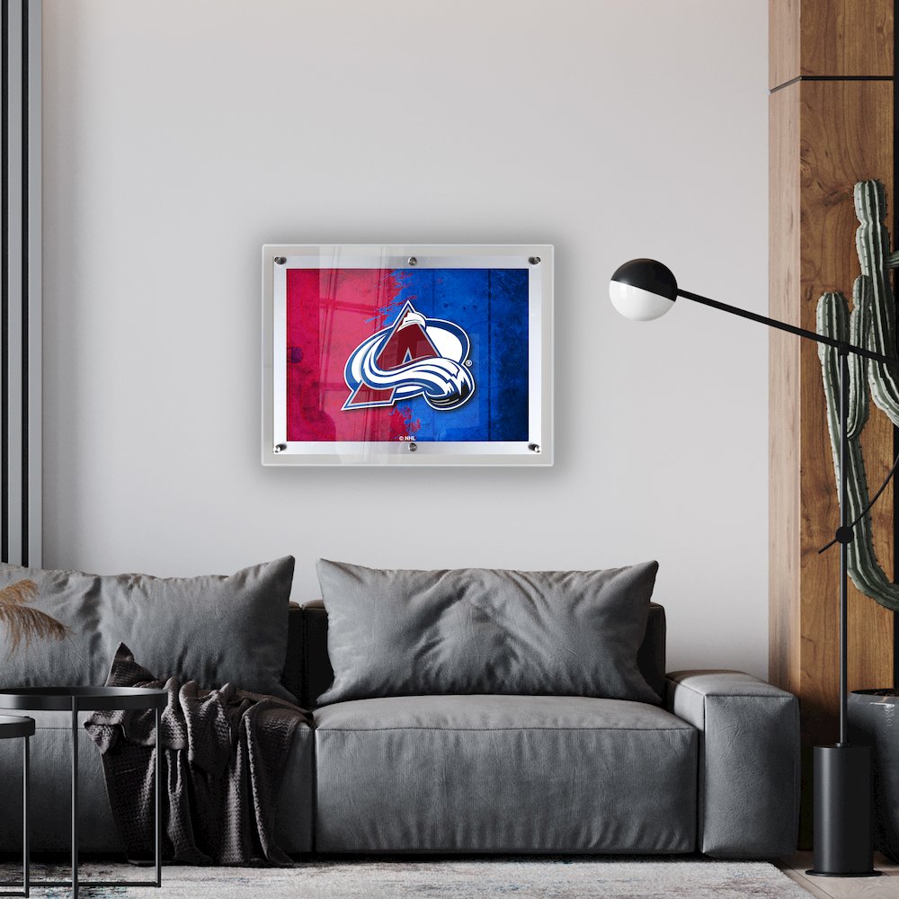 Colorado Avalanche 32" x 23.5" Backlit LED Sign. Picture 2