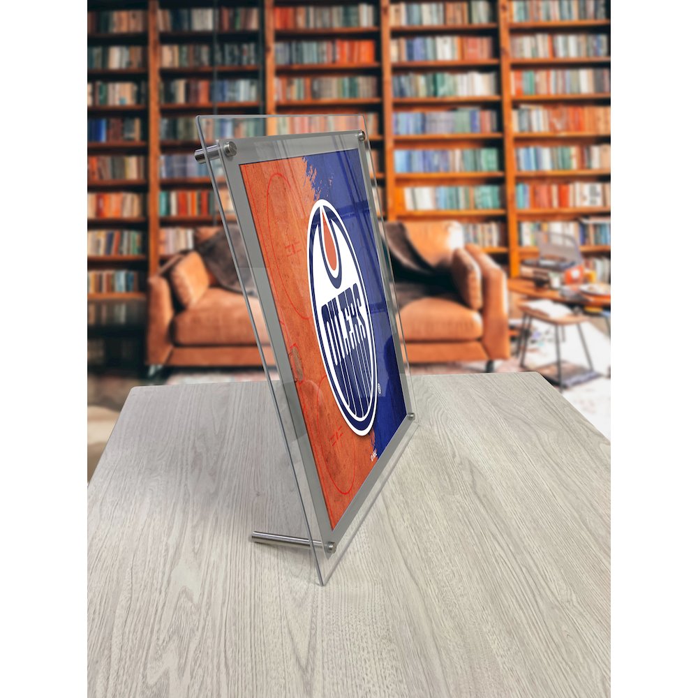 Edmonton Oilers 32" x 23.5" Backlit LED Sign. Picture 4