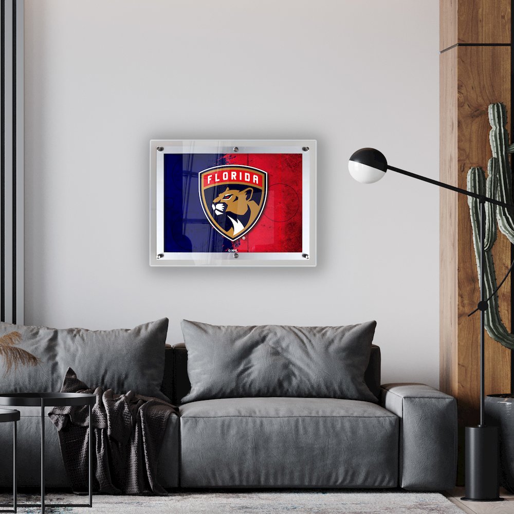 Florida Panthers 32" x 23.5" Backlit LED Sign. Picture 2