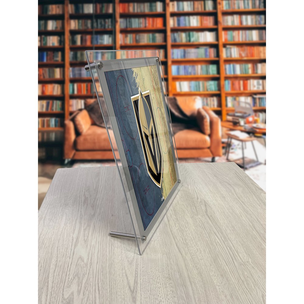 Vegas Golden Knights 32" x 23.5" Backlit LED Sign. Picture 4