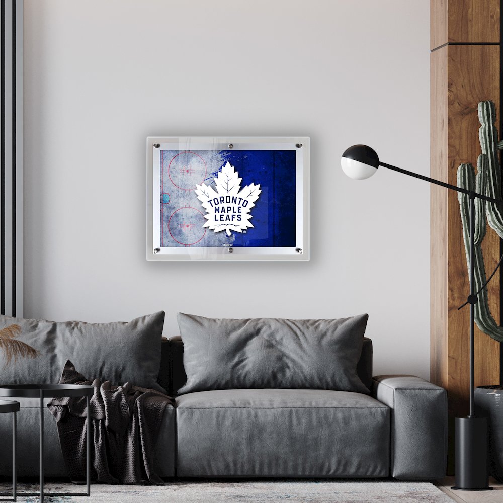 Toronto Maple Leafs 32" x 23.5" Backlit LED Sign. Picture 2