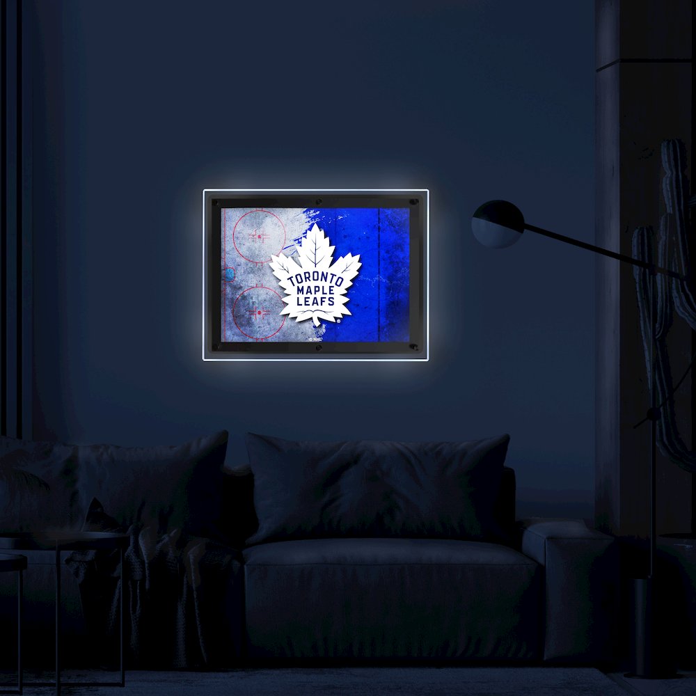 Toronto Maple Leafs 32" x 23.5" Backlit LED Sign. Picture 3