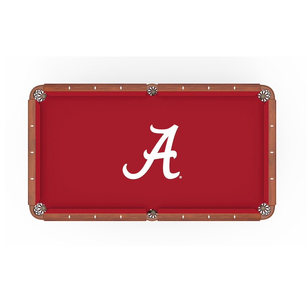University of Alabama 8' Pool Table with a Navajo Finish. Picture 2