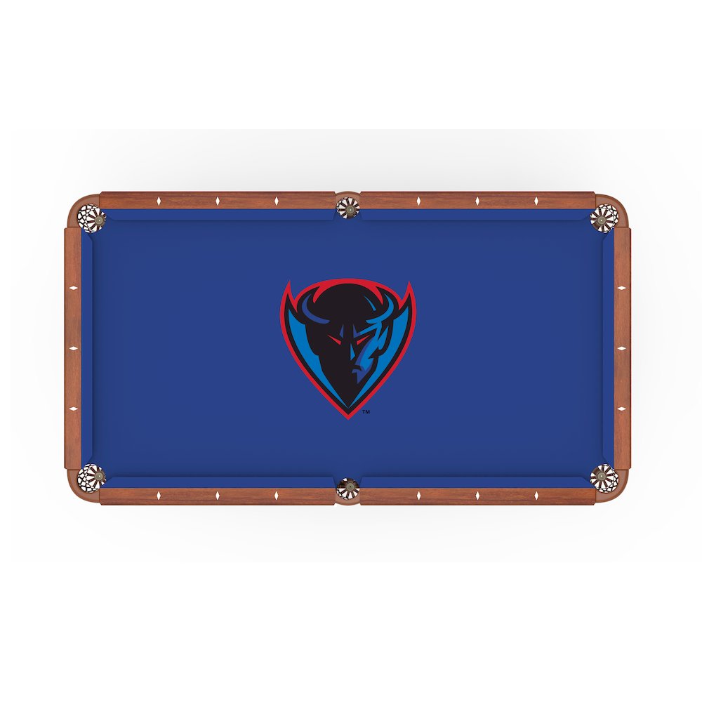 DePaul University 8' Pool Table with a Navajo Finish. Picture 2