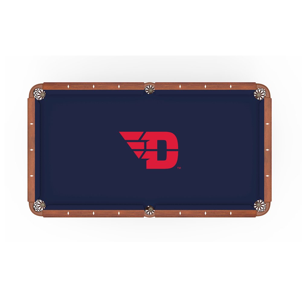 University of Dayton 8' Pool Table with a Navajo Finish. Picture 2