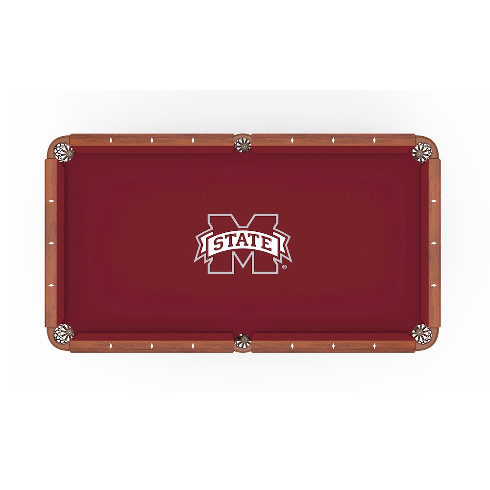 Mississippi State University 8' Pool Table with a Navajo Finish. Picture 2