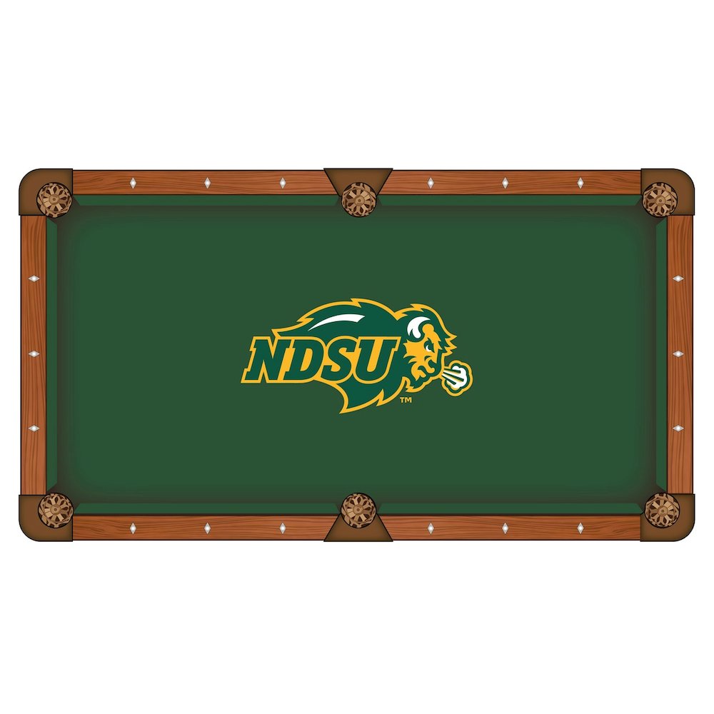 North Dakota State University 8' Pool Table with a Navajo Finish. Picture 1