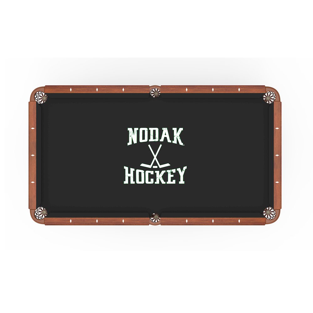 University of North Dakota (Hockey) 8' Pool Table with a Navajo Finish. Picture 2