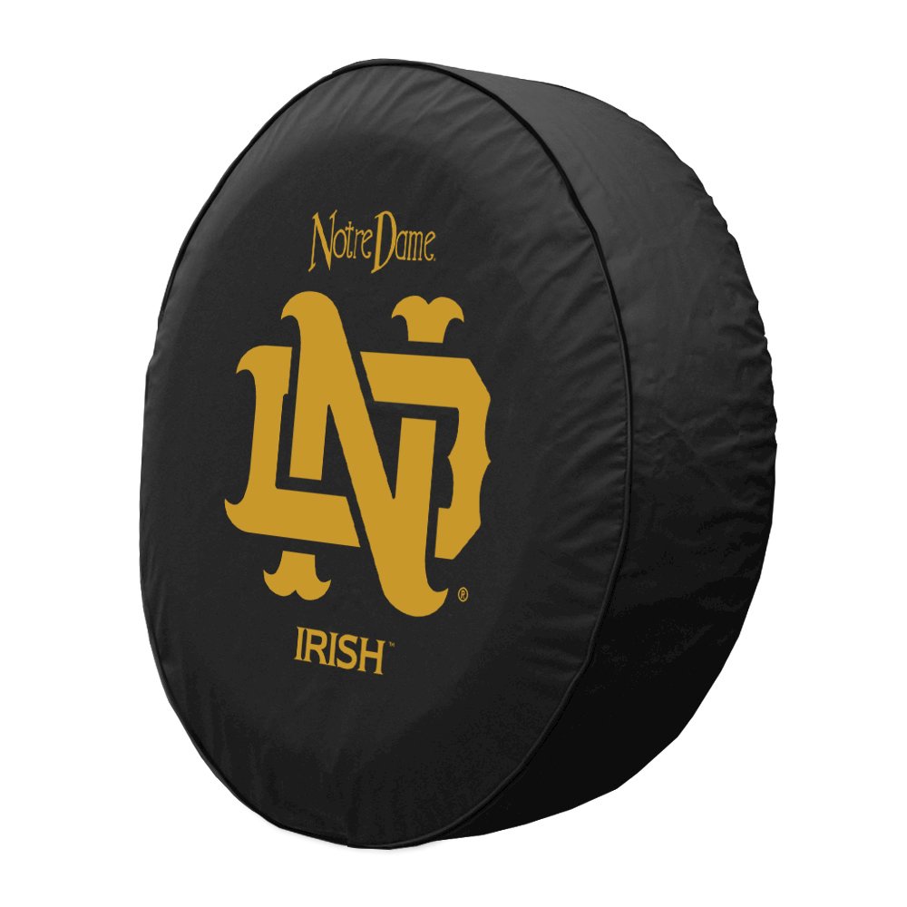 Tire Cover - Size D10 - (30.75"x10") on Black Vinyl. Picture 2