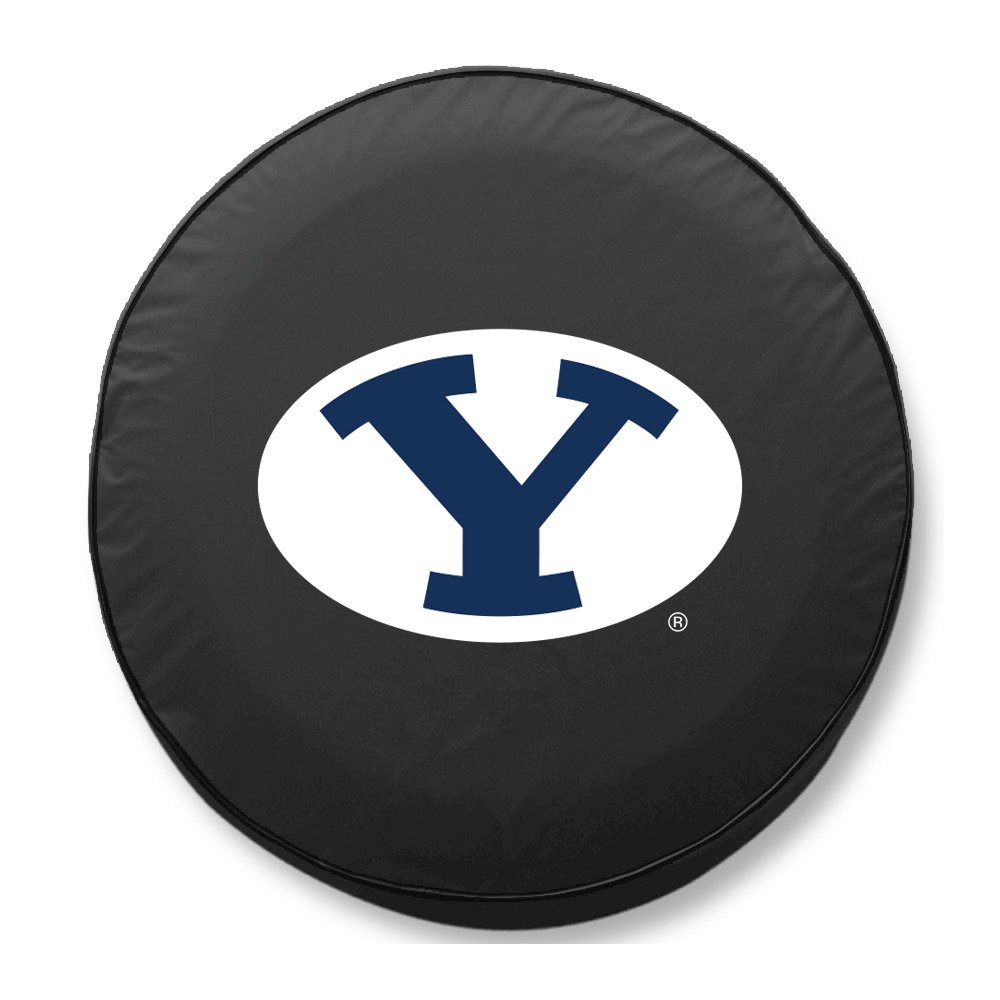30 3/4 x 10 Brigham Young Tire Cover. Picture 1