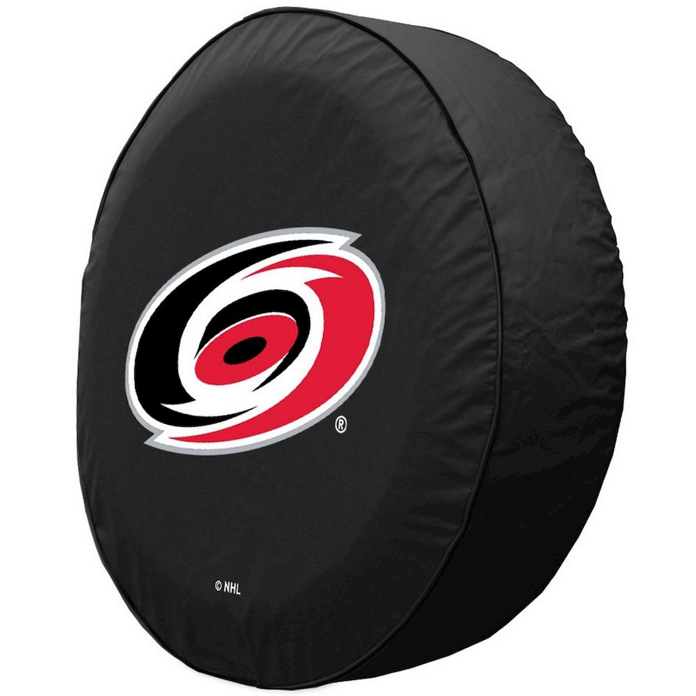 30 3/4 x 10 Carolina Hurricanes Tire Cover. Picture 2