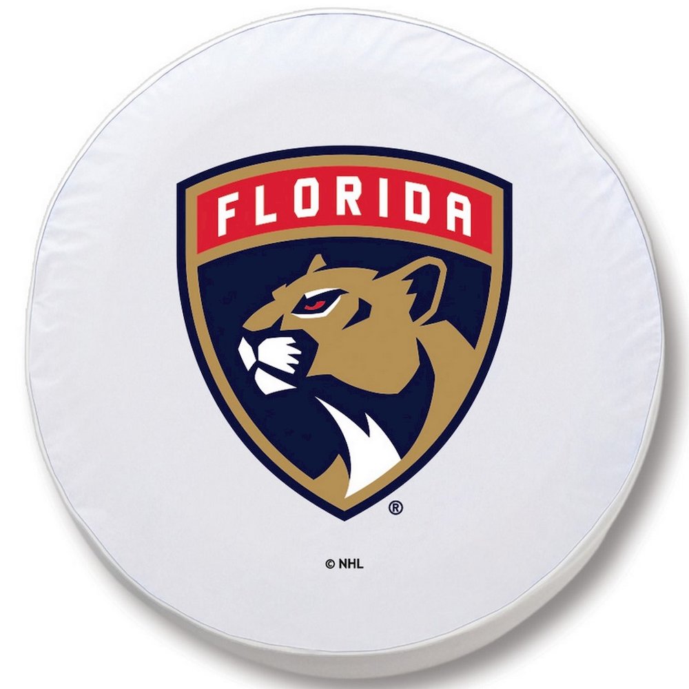 29 x 8 Florida Panthers Tire Cover. Picture 1