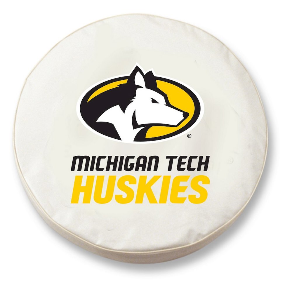 30 3/4 x 10 Michigan Tech Tire Cover. Picture 1