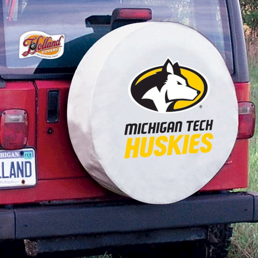 30 3/4 x 10 Michigan Tech Tire Cover. Picture 2