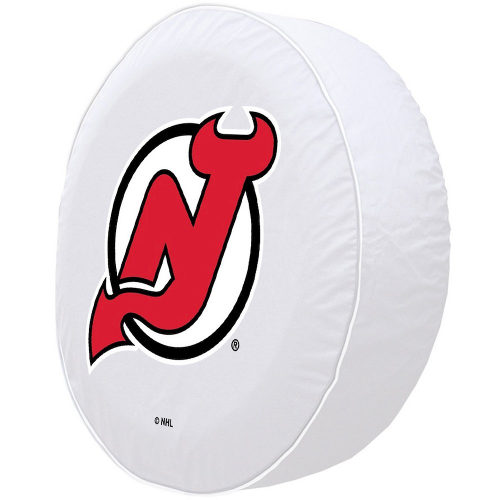 30 3/4 x 10 New Jersey Devils Tire Cover. Picture 2