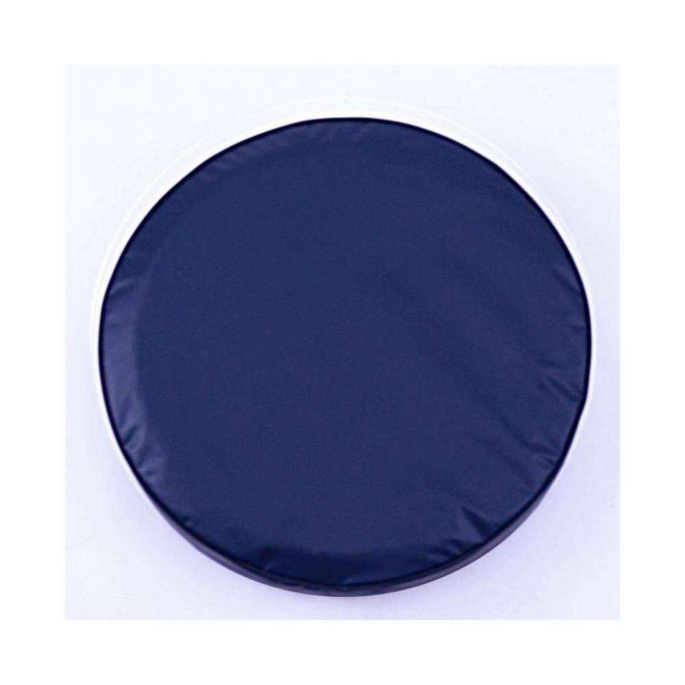 Plain Navy Blue Tire Cover. Picture 1