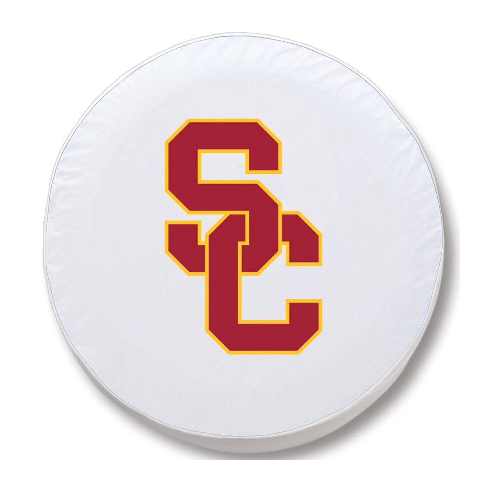 30 3/4 x 10 USC Trojans Tire Cover. Picture 1