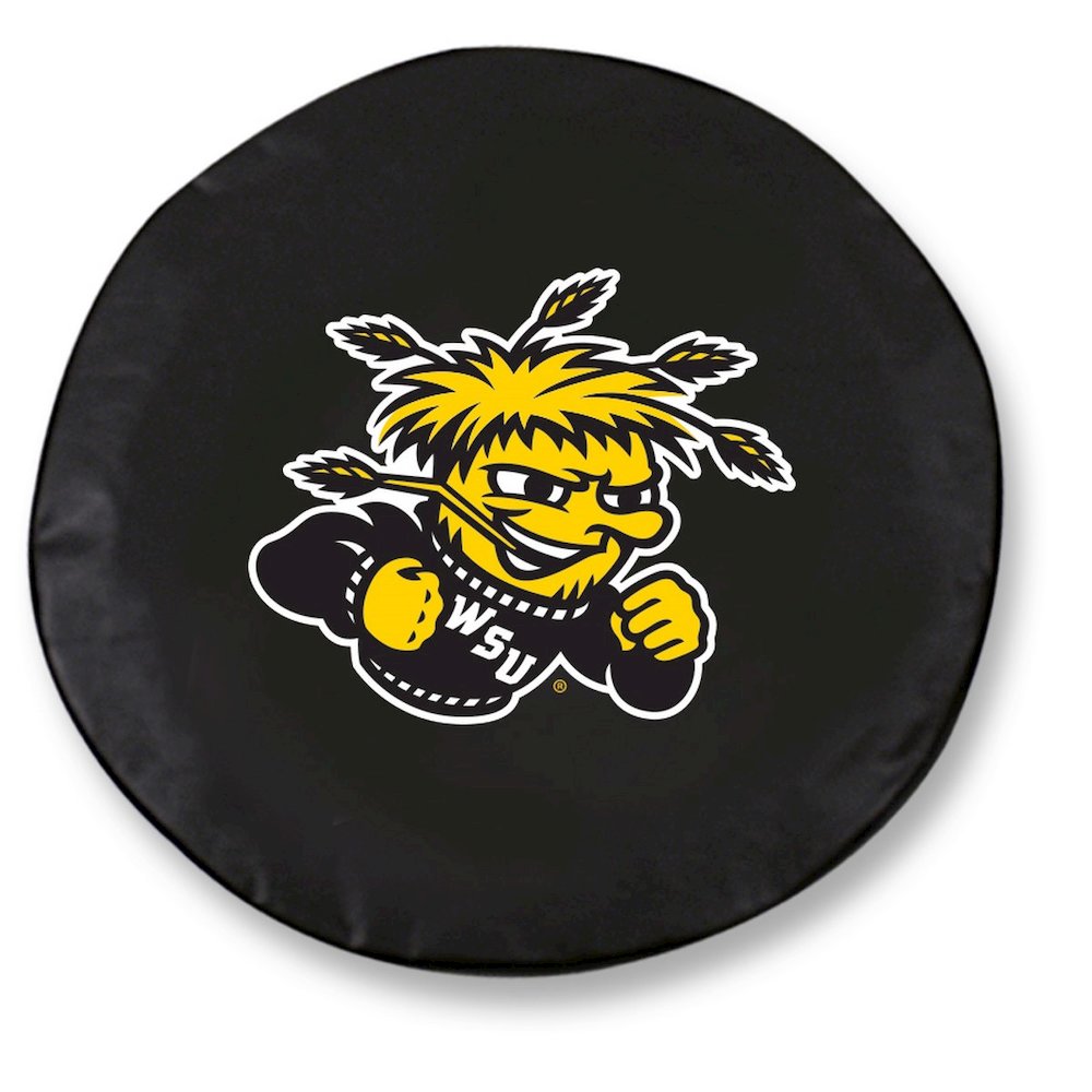 30 3/4 x 10 Wichita State Tire Cover. Picture 1