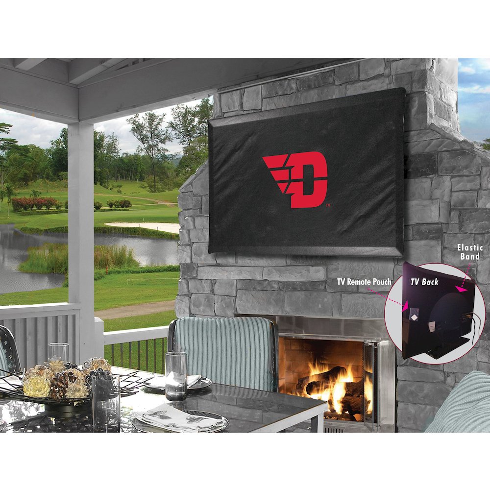 University of Dayton TV Cover (TV sizes 50"-56") by Covers by HBS. Picture 1