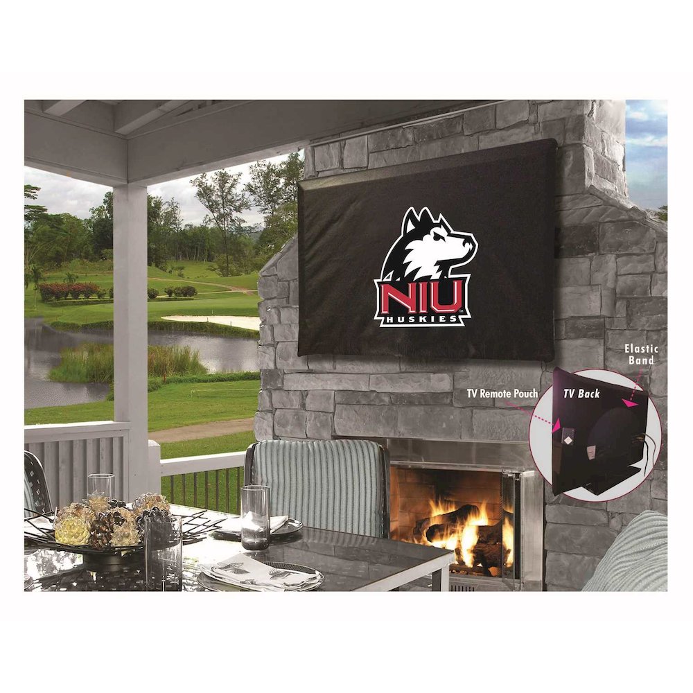 Northern Illinois TV Cover (TV sizes 50"-56") by Covers by HBS. Picture 1