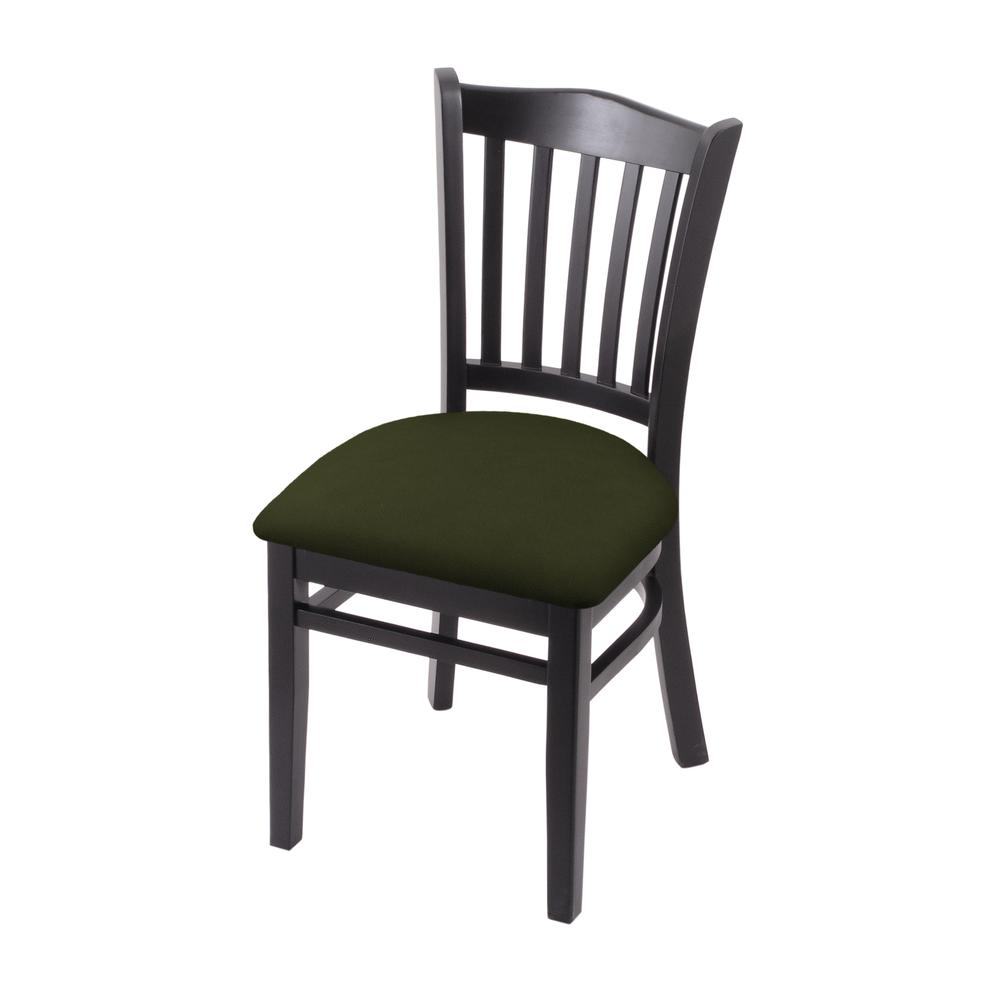3120 18" Chair with Black Finish and Canter Pine Seat. Picture 1