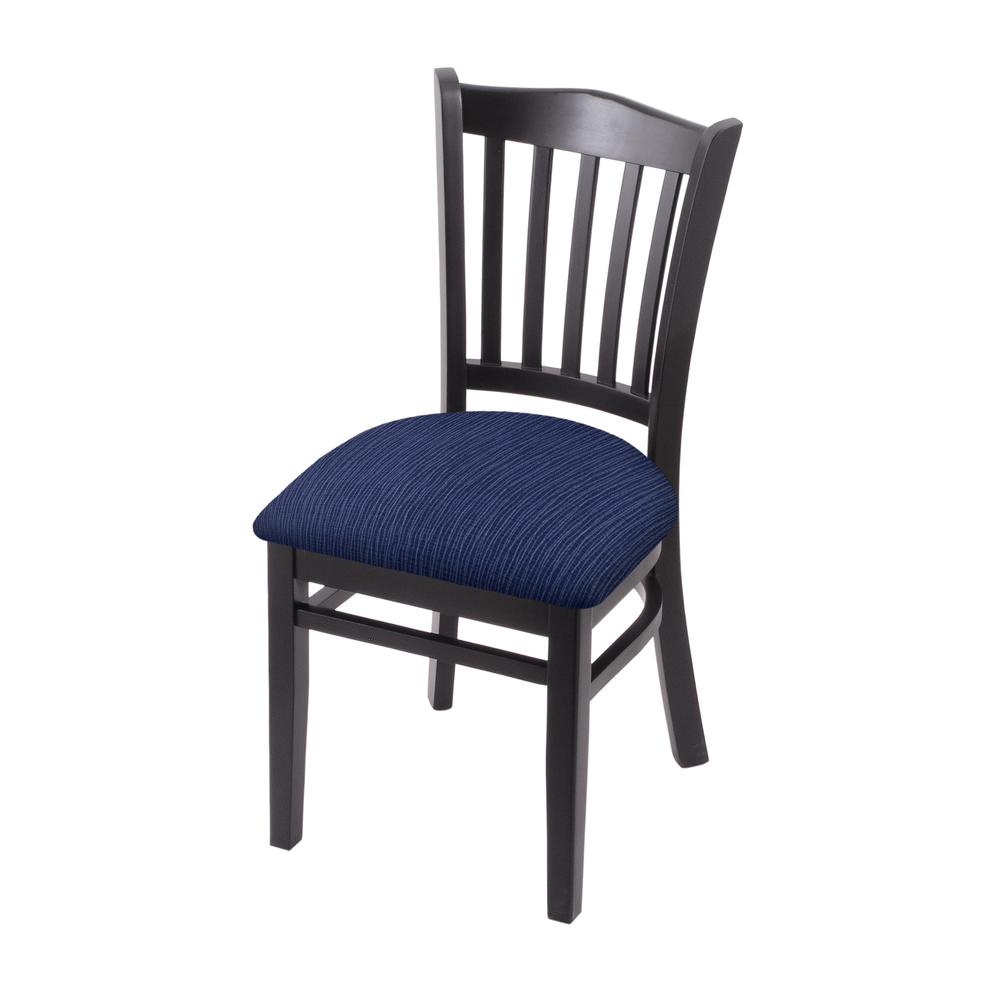 3120 18" Chair with Black Finish and Graph Anchor Seat. Picture 1