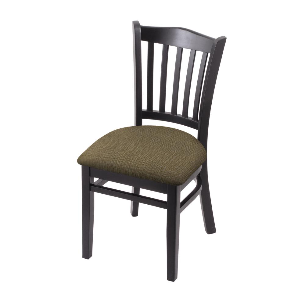 3120 18" Chair with Black Finish and Graph Cork Seat. Picture 1