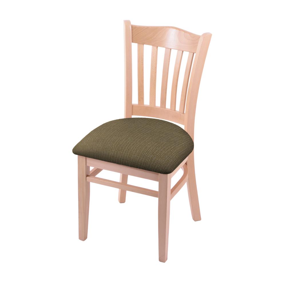 3120 18" Chair with Natural Finish and Graph Cork Seat. Picture 1