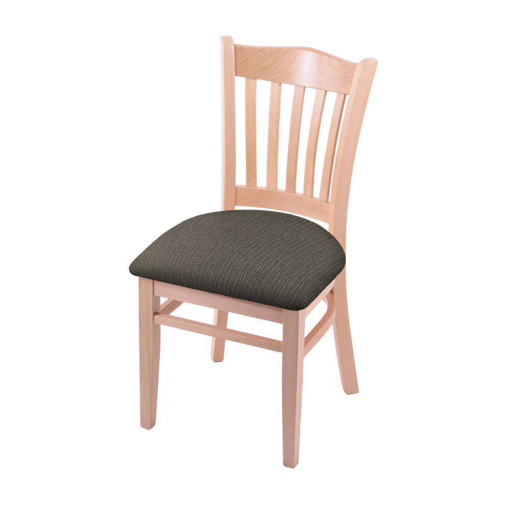 3120 18" Chair with Natural Finish and Graph Chalice Seat. Picture 1
