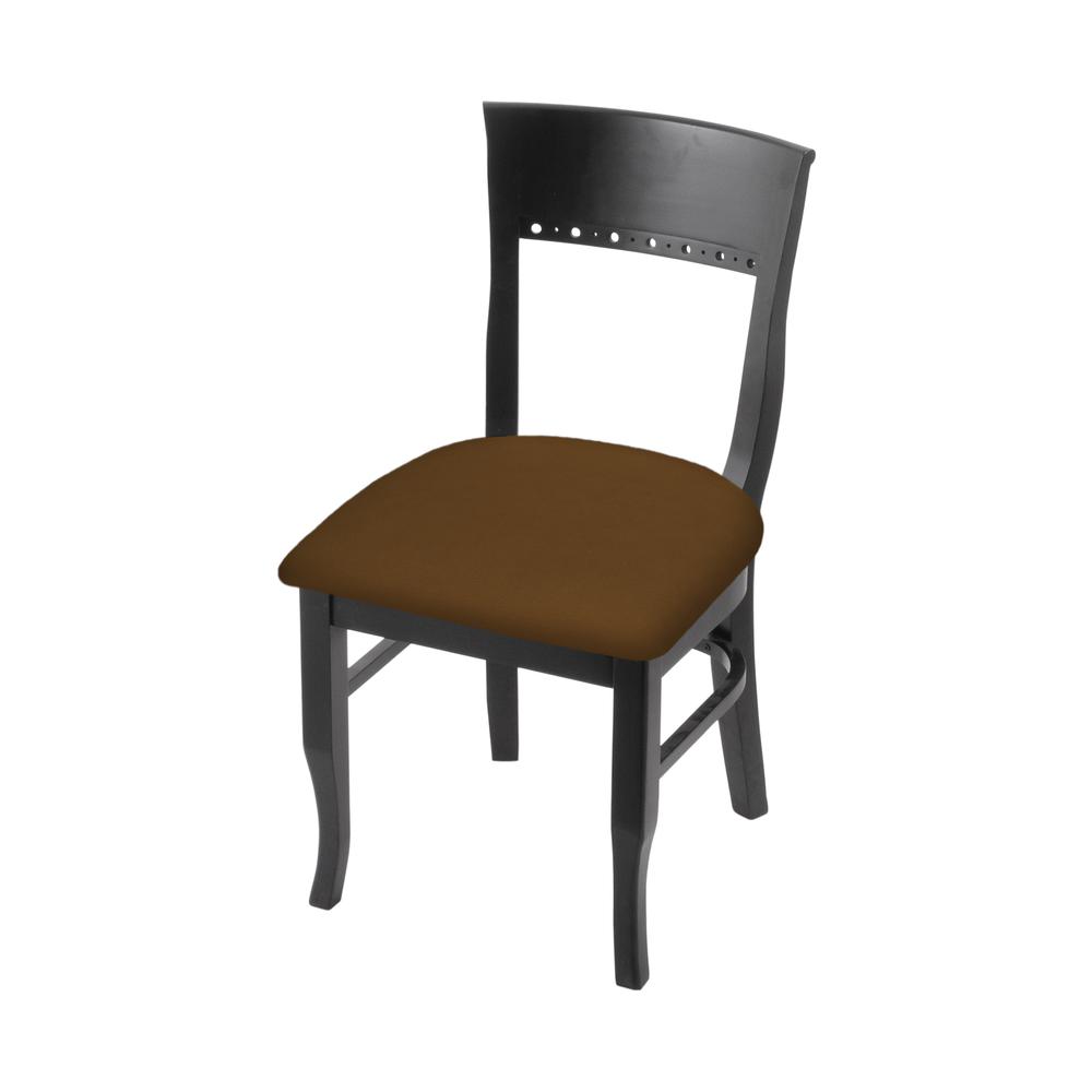 3160 18" Chair with Black Finish and Canter Thatch Seat. Picture 1