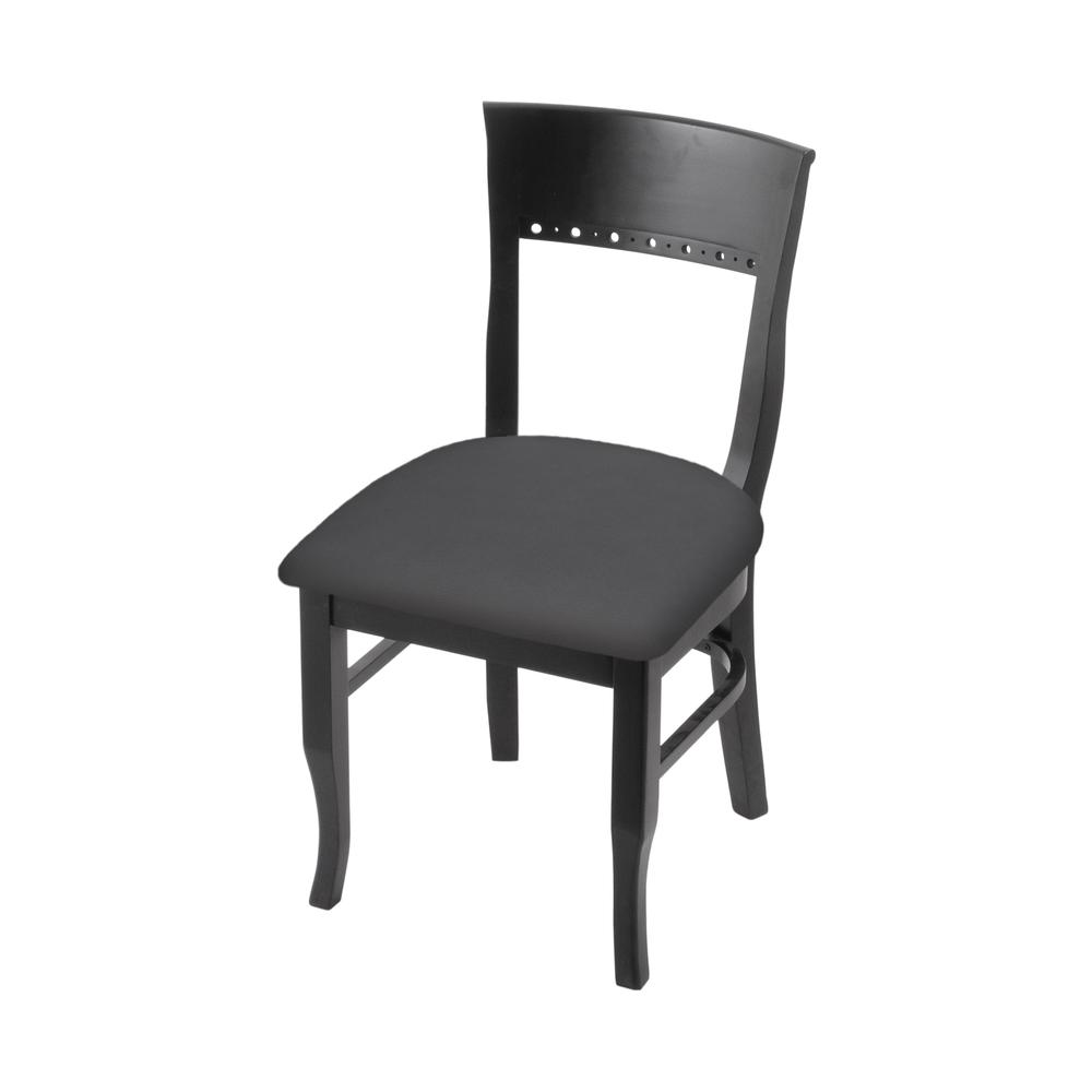 3160 18" Chair with Black Finish and Canter Storm Seat. Picture 1