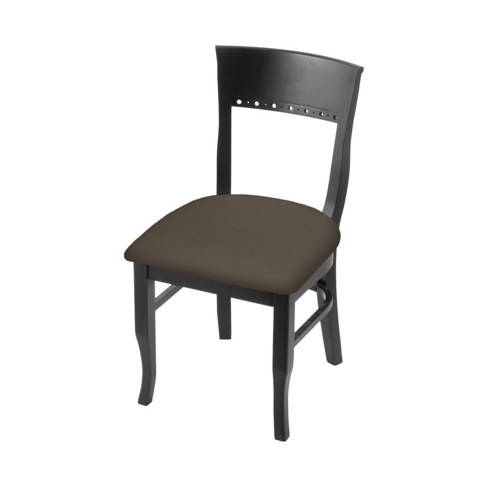 3160 18" Chair with Black Finish and Canter Earth Seat. Picture 1