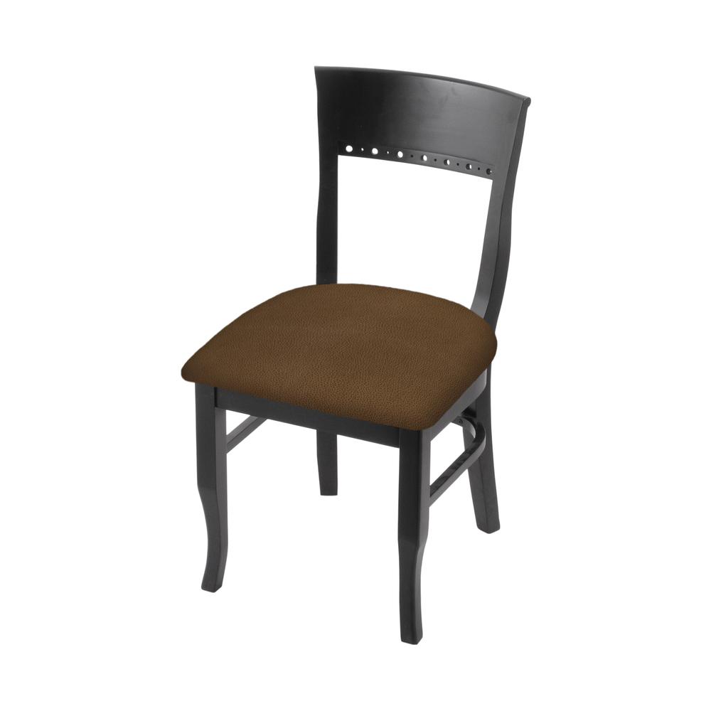 3160 18" Chair with Black Finish and Rein Thatch Seat. Picture 1