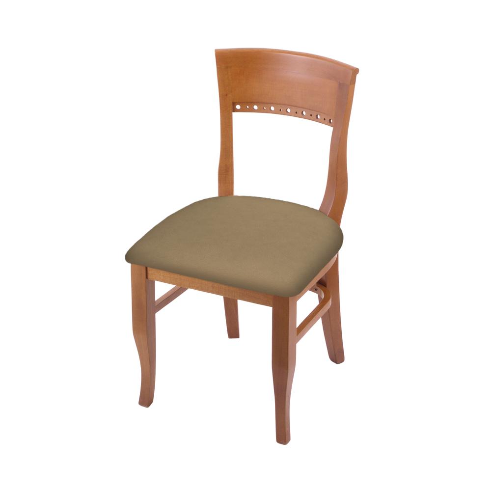 3160 18" Chair with Medium Finish and Canter Sand Seat. Picture 1