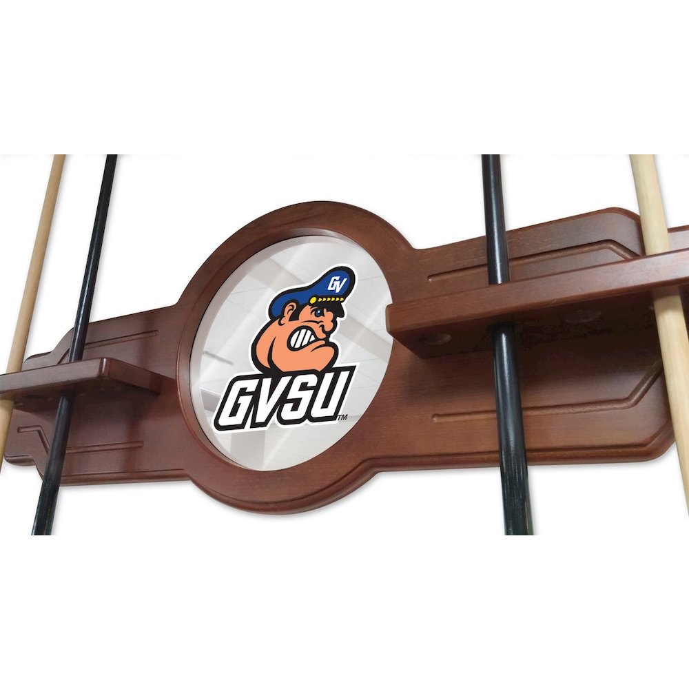 Grand Valley State Cue Rack in Navajo Finish. Picture 3