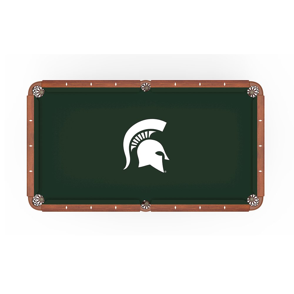 Michigan State University 8' Pool Table with a Navajo Finish. Picture 2