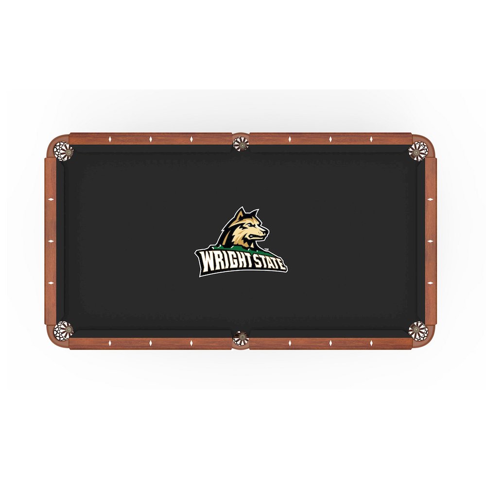 Wright State University 8' Pool Table with a Navajo Finish. Picture 2