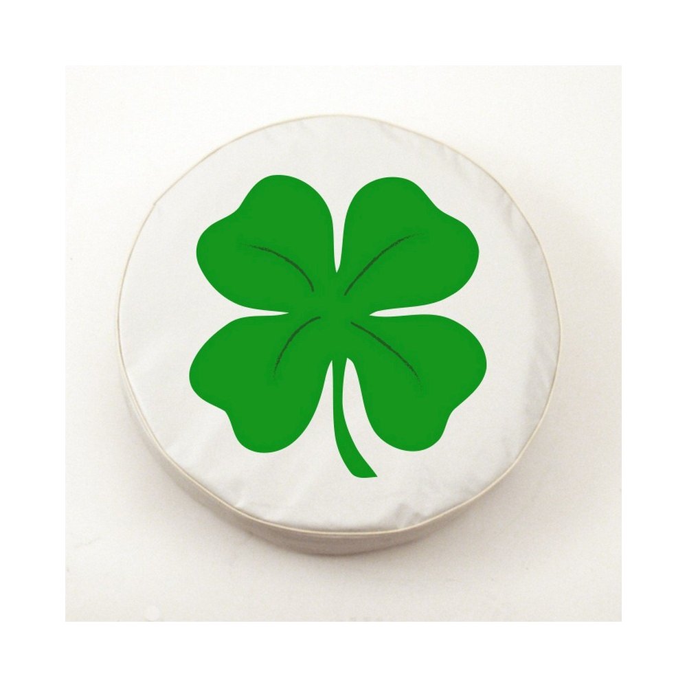 4-Leaf Clover Tire Cover. Picture 1
