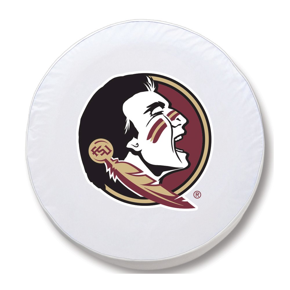 37 x 12.5 Florida State (Head) Tire Cover. Picture 1