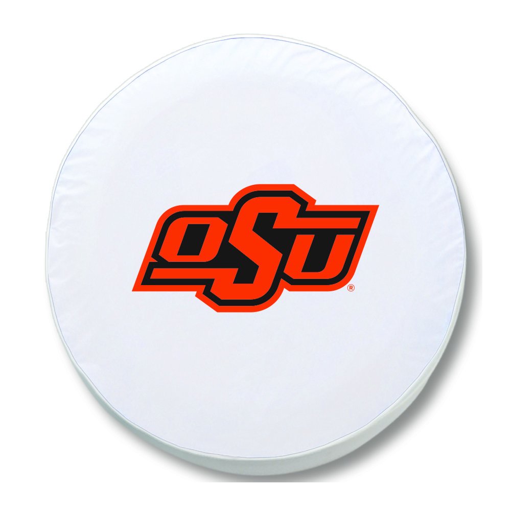 37 x 12.5 Oklahoma State Tire Cover. Picture 1