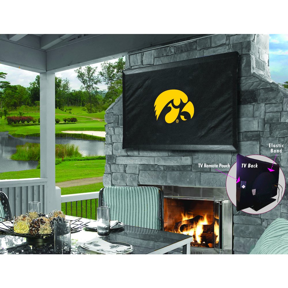 Iowa TV Cover (TV sizes 60"-65") by Covers by HBS. Picture 1