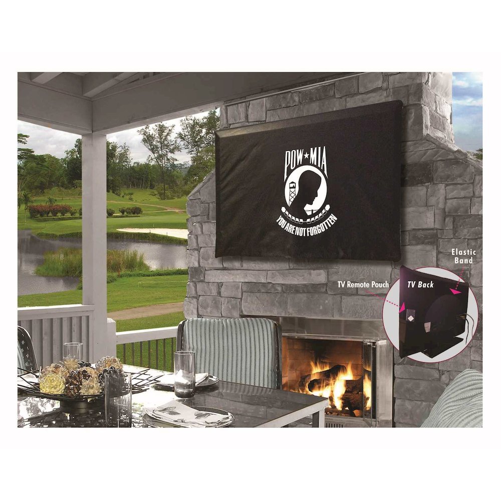 POW/MIA TV Cover (TV sizes 60"-65") by Covers by HBS. Picture 1