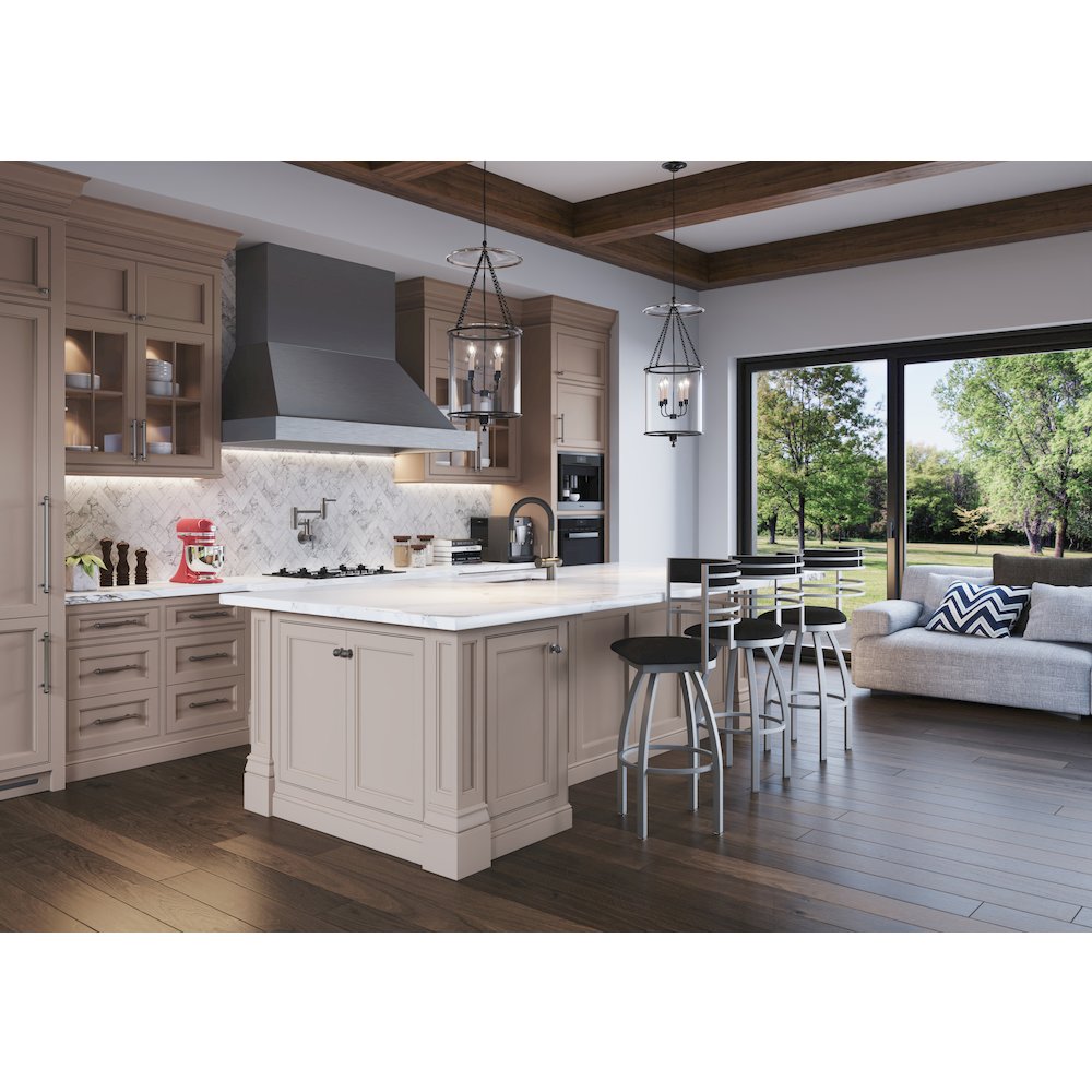 Swivel Counter Stool with Black Wrinkle Finish and Black Vinyl Seat and Back. Picture 7