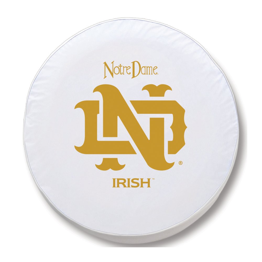 Tire Cover - Size E10 - (30"x10") on White Vinyl. Picture 1