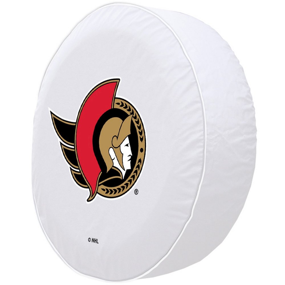 35 x 12.5 Ottawa Senators Tire Cover. Picture 2