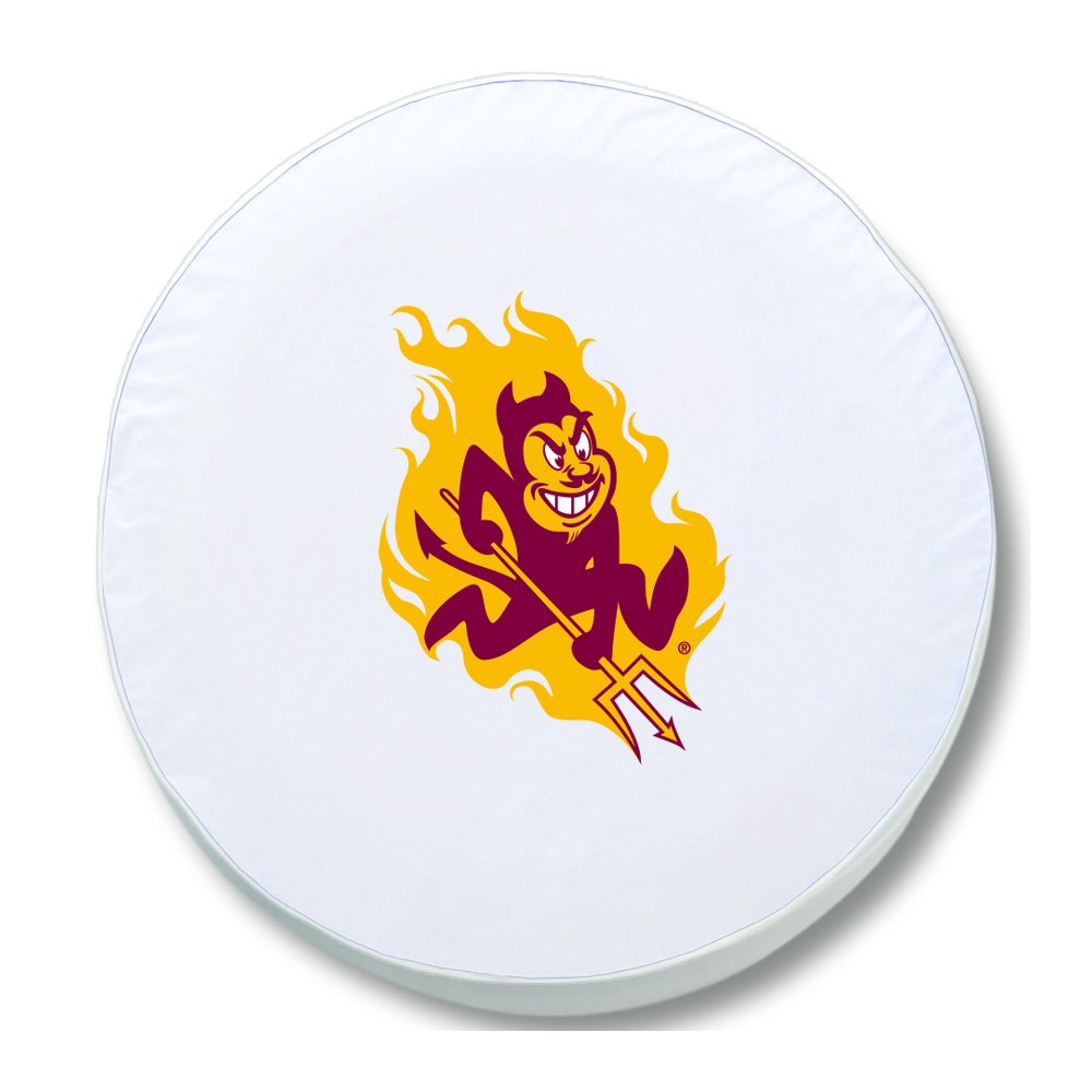 27 x 8 Arizona State Tire Cover with Sparky Logo. Picture 1
