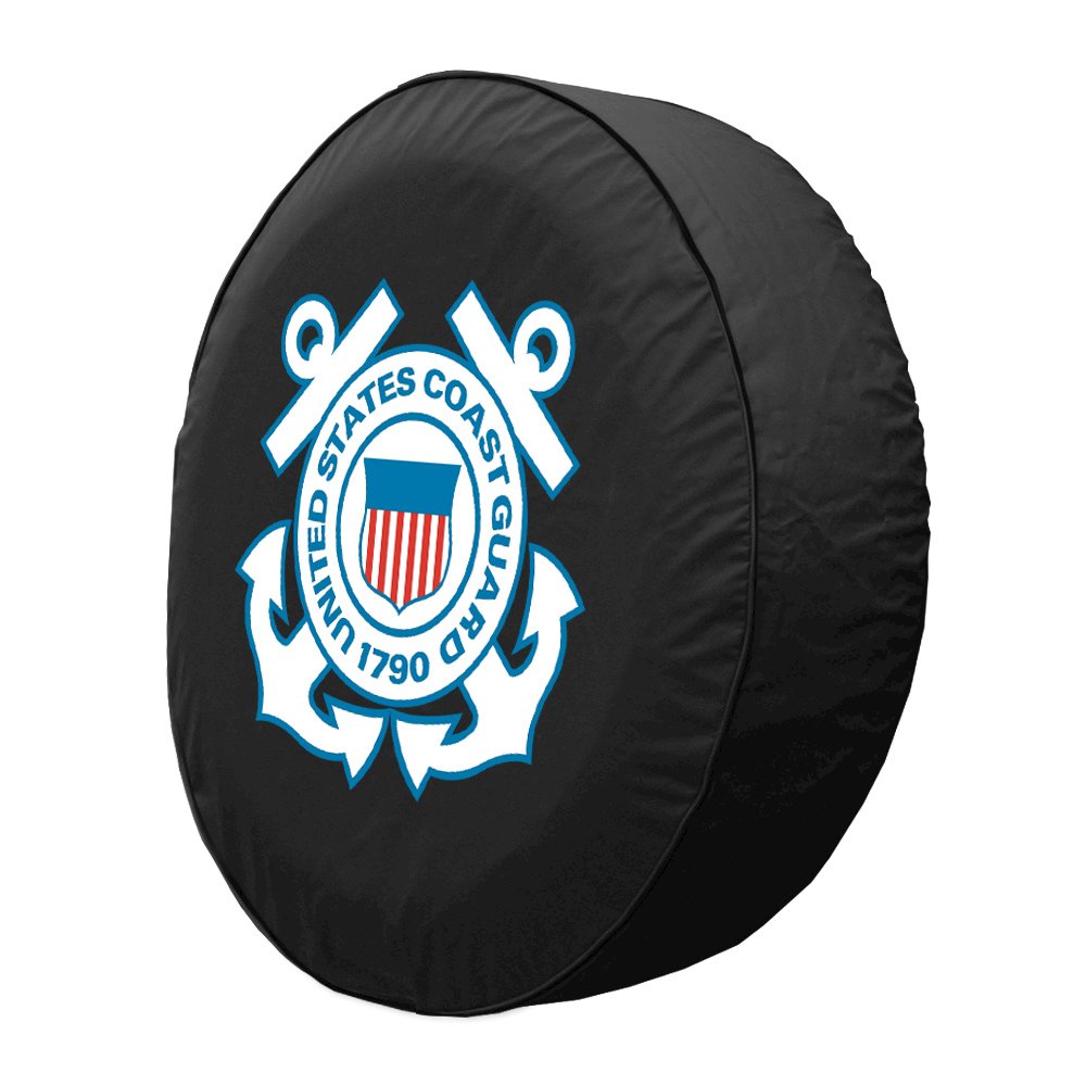 27 x 8 U.S. Coast Guard Tire Cover. Picture 2