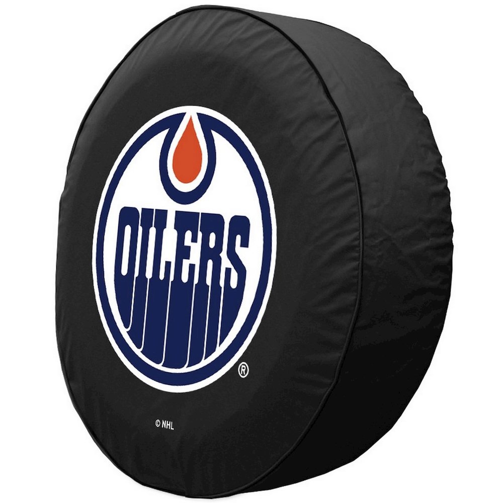 28 x 8 Edmonton Oilers Tire Cover. Picture 2